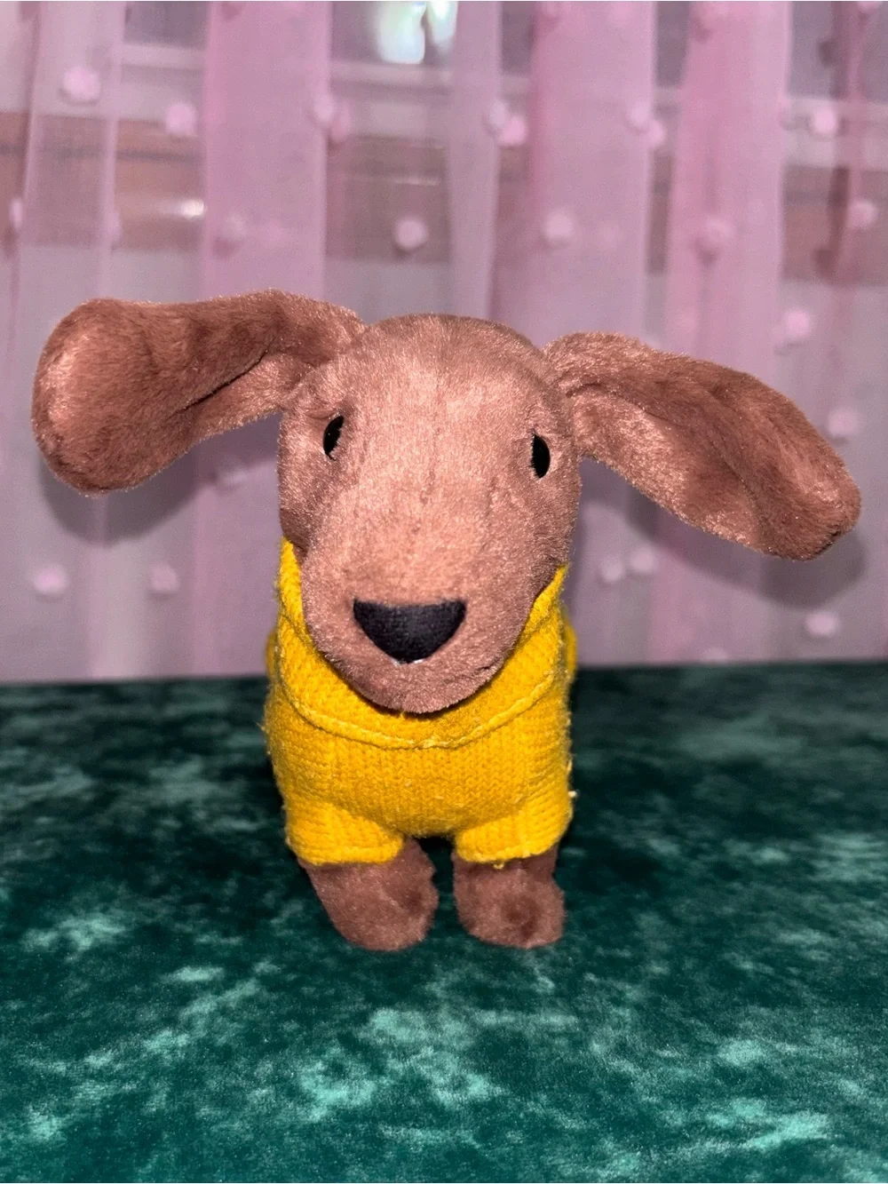 Jellycat Sweater Sausage dog